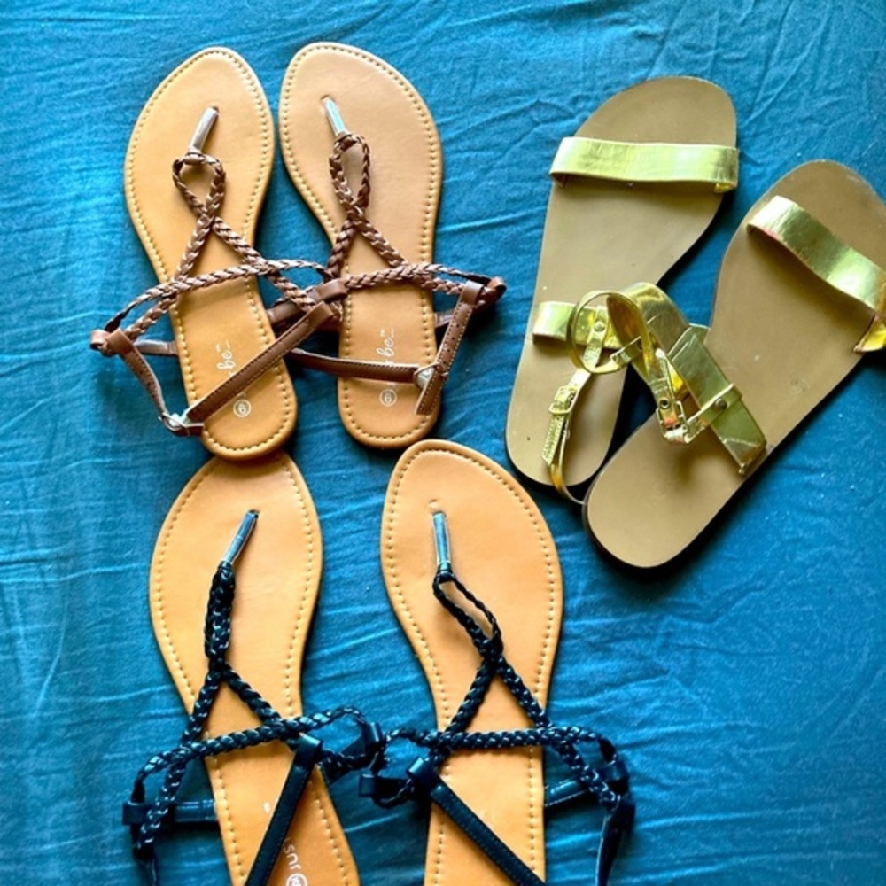Summer sandal wardrobe size 9 - Picture 1 of 4